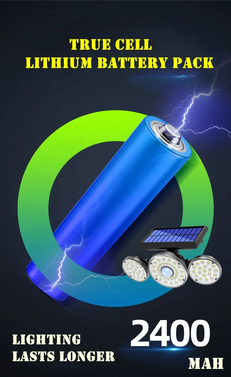 3 Grid Mini Waterproof wall lighting Remote Control small street lamp Solar wall lamp human body sensing outdoor garden lamp