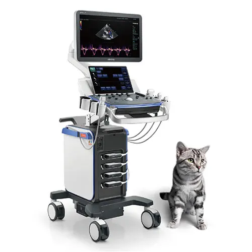 Original Brand Mindray Vetus 8 Vetus 7 Veterinary Color Diagnostic Ultrasound System with 23.8-inch high resolution LED Monitor