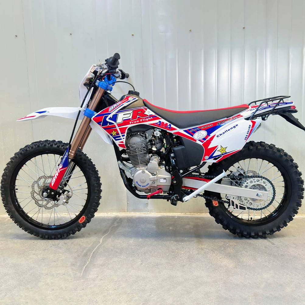 BEIHAI F4 Air-cooled 250cc 4 Stroke Off-road Motorcycle CB250D-G Engine Moto Cross 250cc Dirt Bike