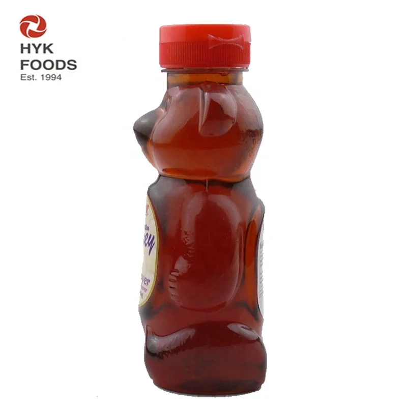 bear bottle imitation honey syrup artificially flavored