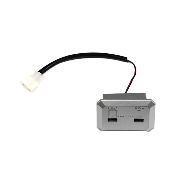 Factory Direct Sales  Mobile Phone USB Charger For Car Motorcycle Bus Boat