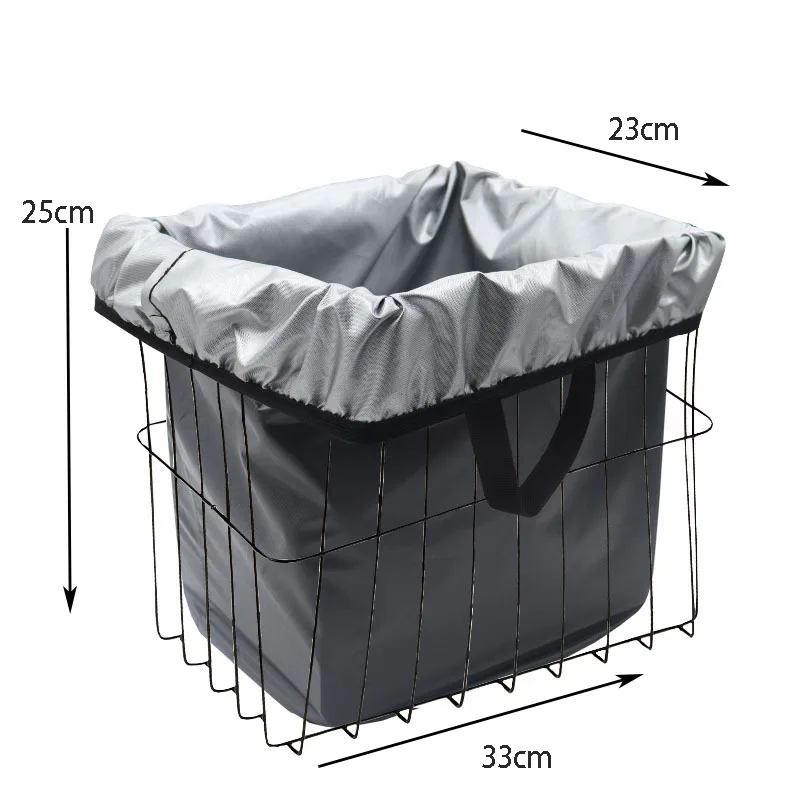 Convenient Bicycle Storage Basket with Classic Design and Low Price Includes Storage Bag for Tools
