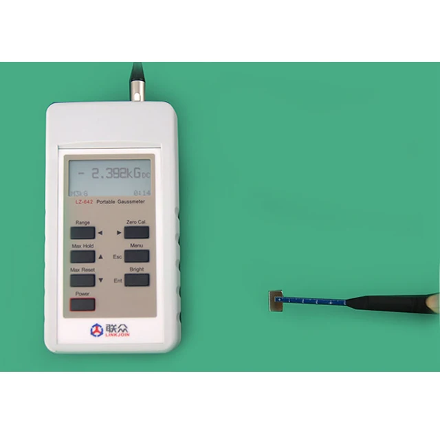LINKJOIN LZ 642 portable gaussmeter gauss meter gauss tesla meter manufacture with CE Certification trade assurance supplier