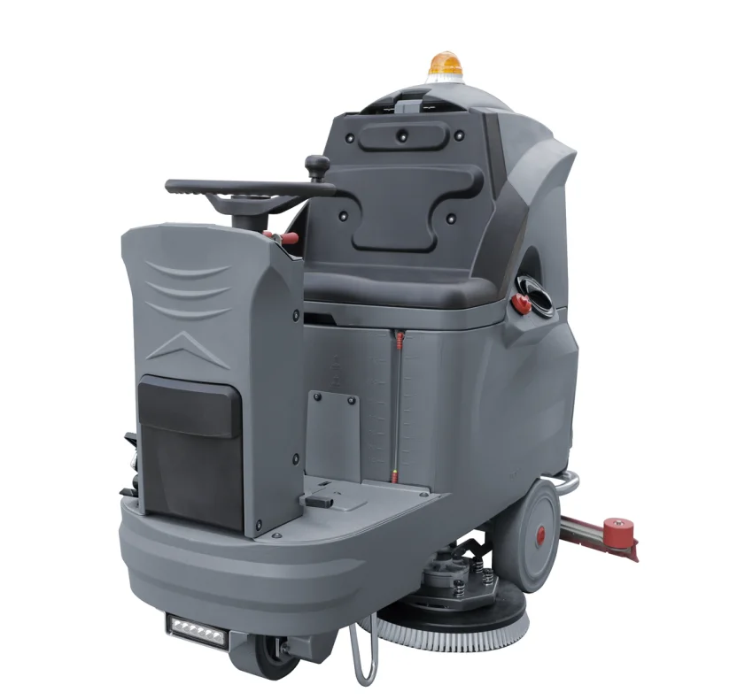 electric compact floor scrubber granite floor cleaning machine scrubber floor scrubbing machine