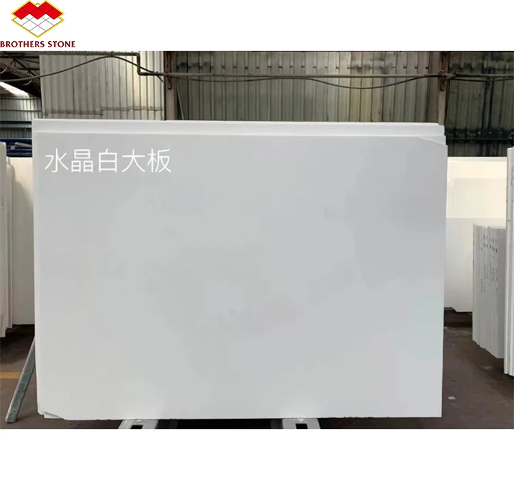 Polished Greece White Thassos Marble Big Slab Modern Natural Stone  For Outdoor Indoor Wall Bathroom Floor Tile