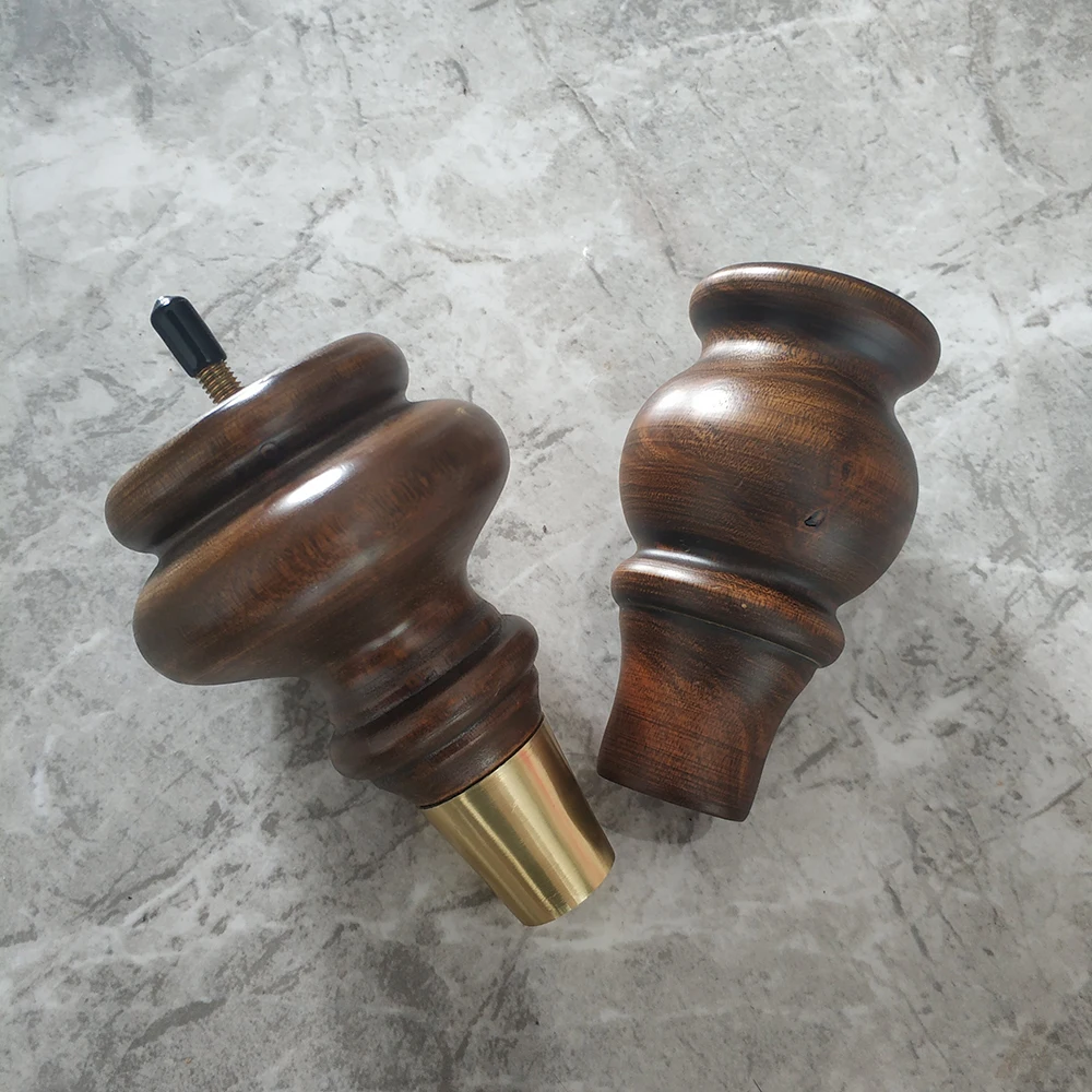 Modern table cabinet base sofa feet furniture wood legs