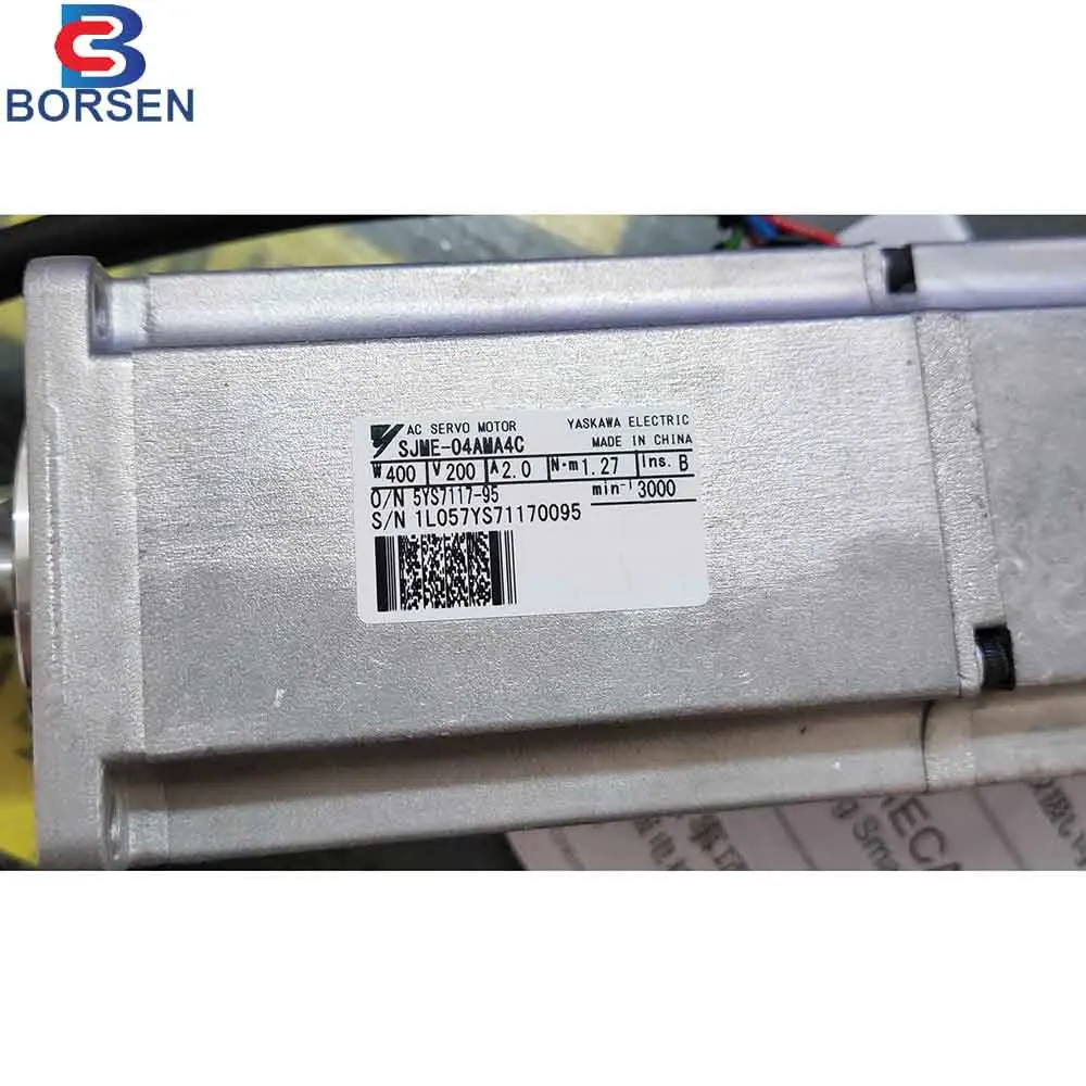 SJME-04AMA4C Original new Japan high speed servo motor price 400W Yaskawa electric cnc stepper driver