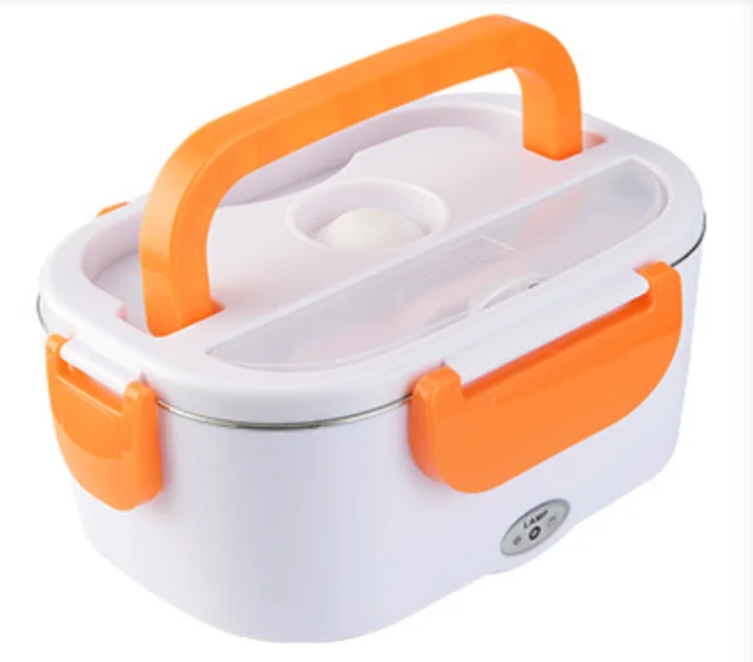Hot Selling Portable heated Food Container Travel Home Heating Food Electric Heating Lunch Box