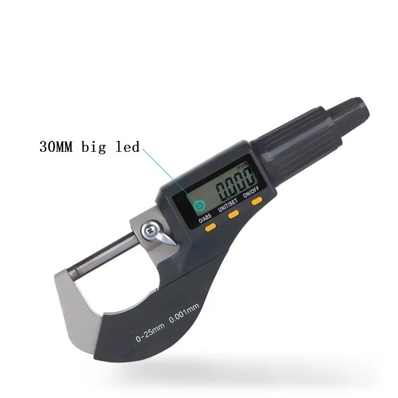 0-25mm digital outside micrometer  0.001mm digital measuring tools
