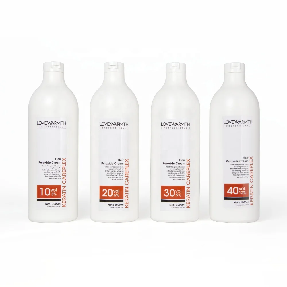 Peroxide Hydrogen Professional Developer Oxidizer Cream Peroxide For Hair coloring Salon Use Hair Developer