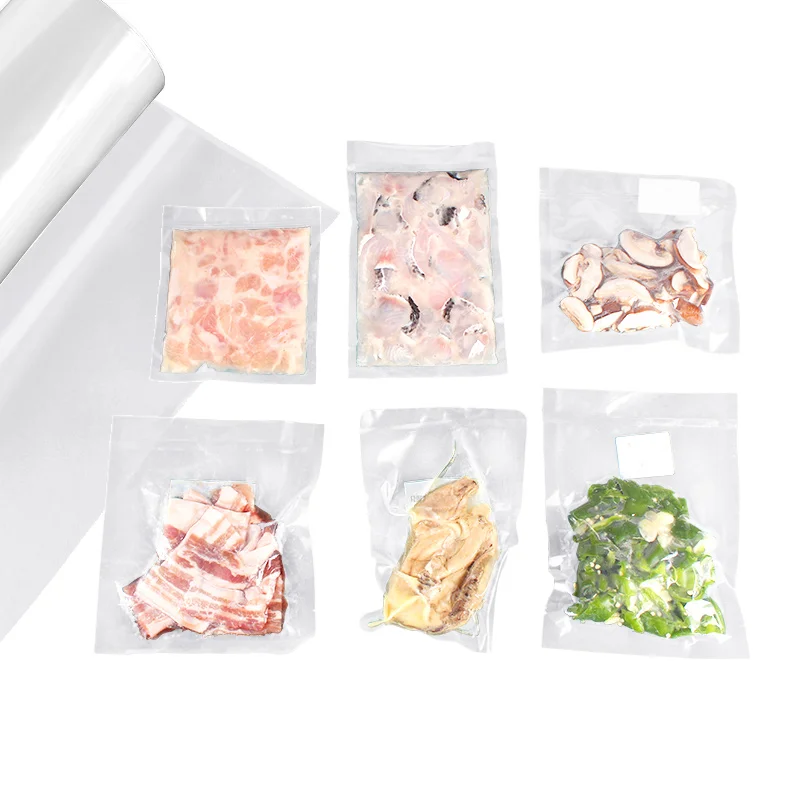 Single Or Double Chamber Plastic Bag Vacuum Sealer Bags For Cooking Bags