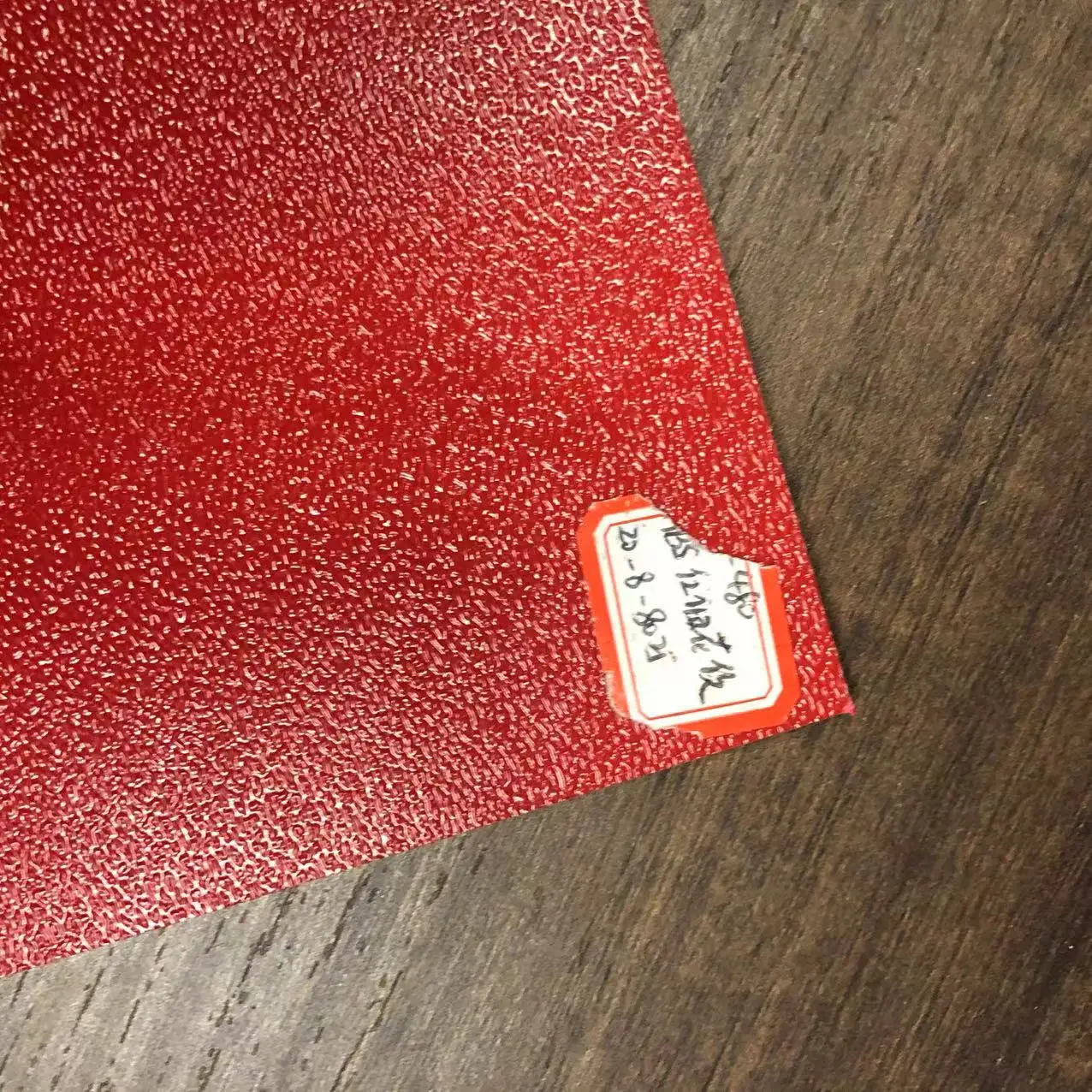 Red ABS sheet texture (4)