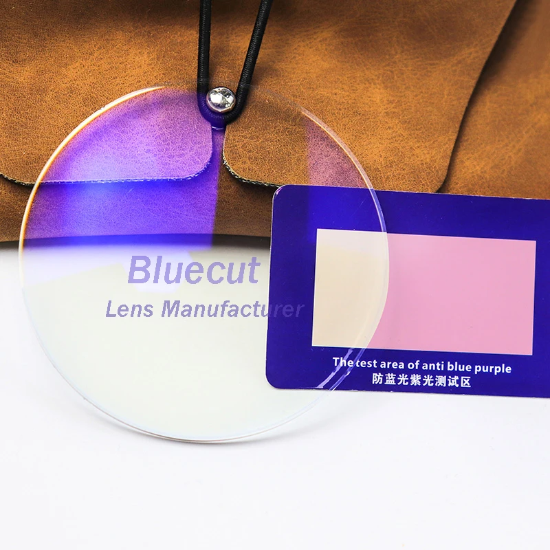 Линзы для очков Uv420 HMC синие из смолы Eemi 1 56 Len оптические линзы