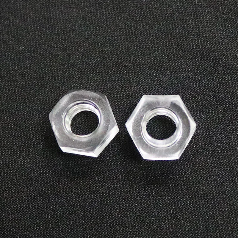 Nylon Round Head Phillips Screw Acrylic Transparent PC Environmental Protection Plastic Screw