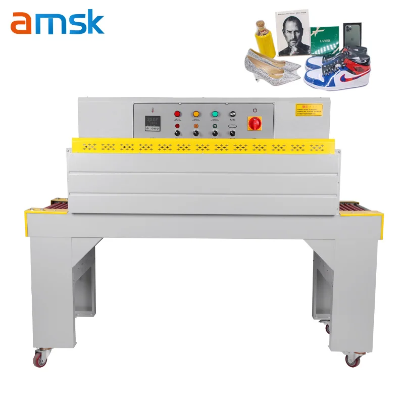 BS-5530 Automatic Internal Circulation Plastic Film Tunnel Shrink Wrapping Machine Shrink Wrapping Machine for Tableware Toys