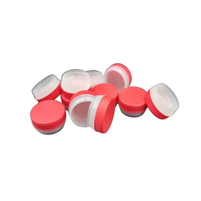 42mm Plastic Screw Cap Lids with Metal Tin Spout Closure for Cans & Chemical Packing Industrial Use