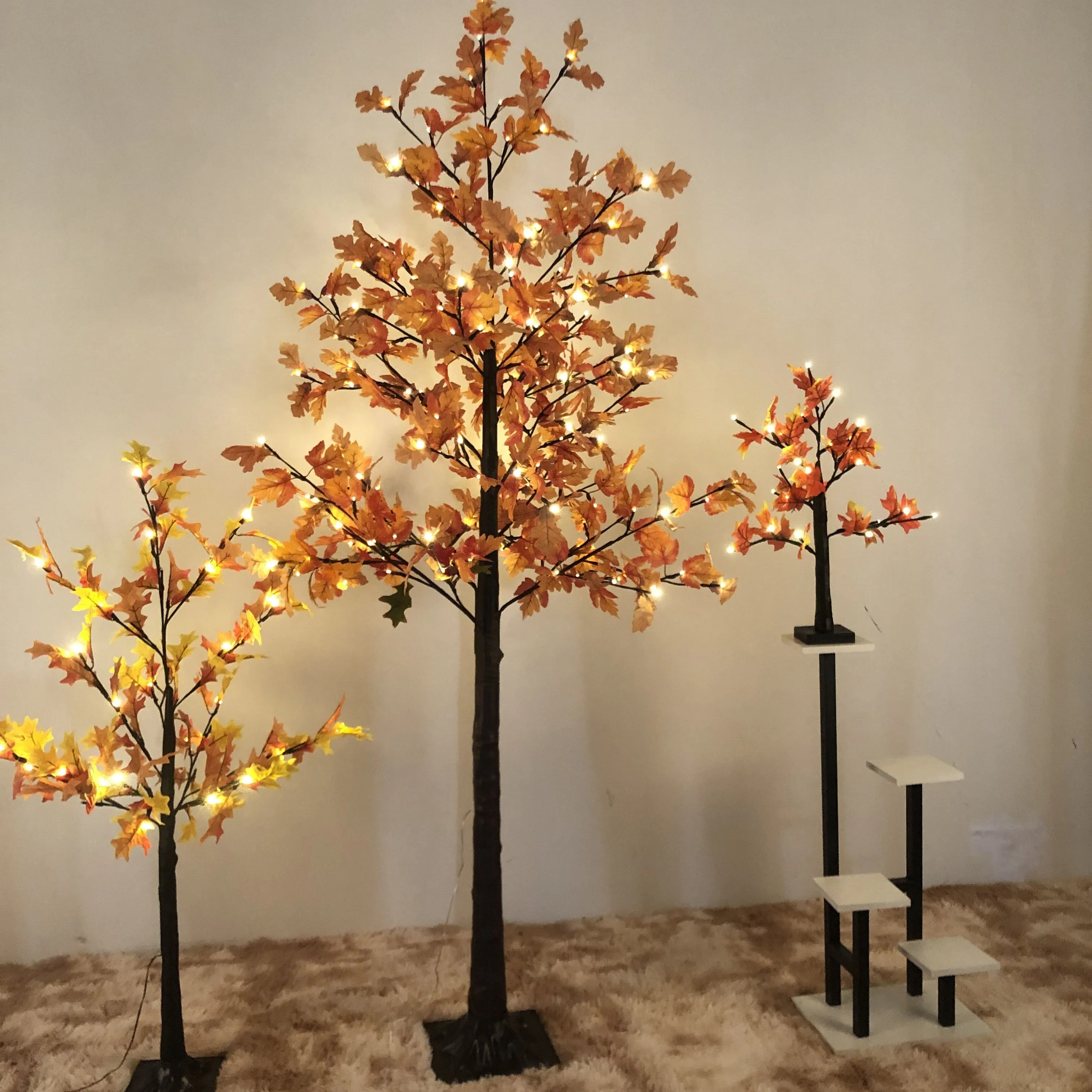 LED Lighted Birch Twig Tree Outdoor Use Twinkle Birch Tree Indoor Bedroom Decoration White Light Tree