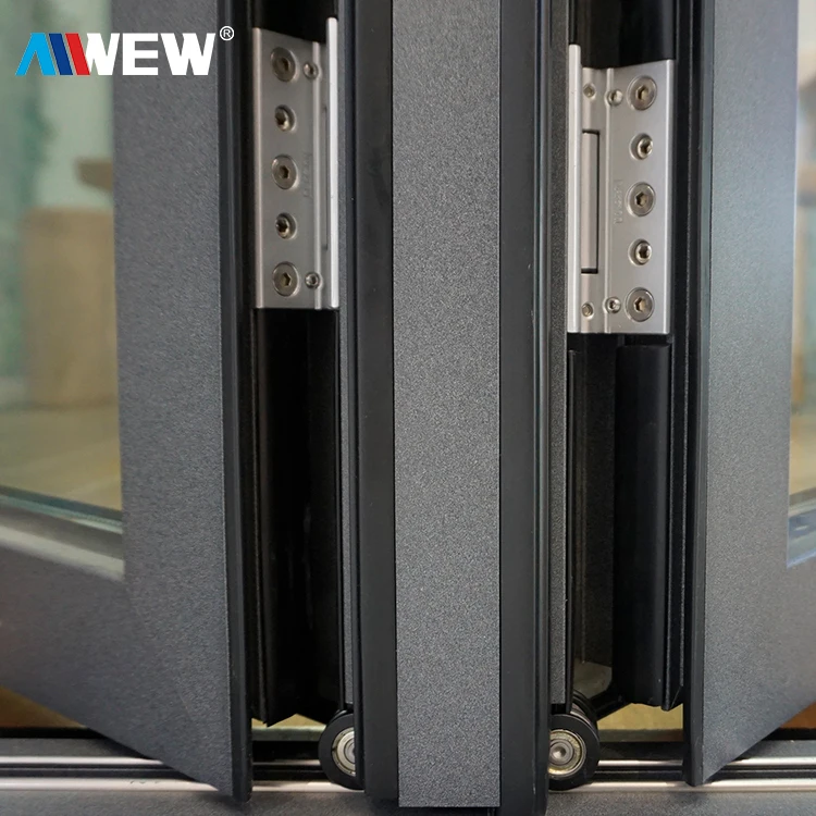 Alwew Factory Price Cheap Accordion Folding Windows and Doors Design Philippines