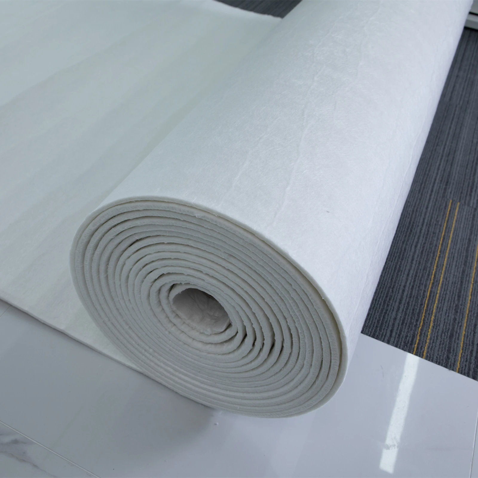 Factory Supply Nanoparticles heat insulation material Building Insulation Fireproof 10mm aerogel silica blanket