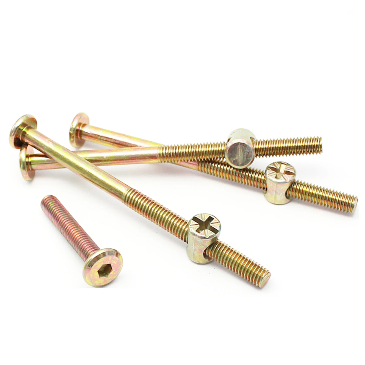 M6 Crib Screws Parts Replacements Baby Bed Crib Bolts And Barrel Nuts For Furniture Bed