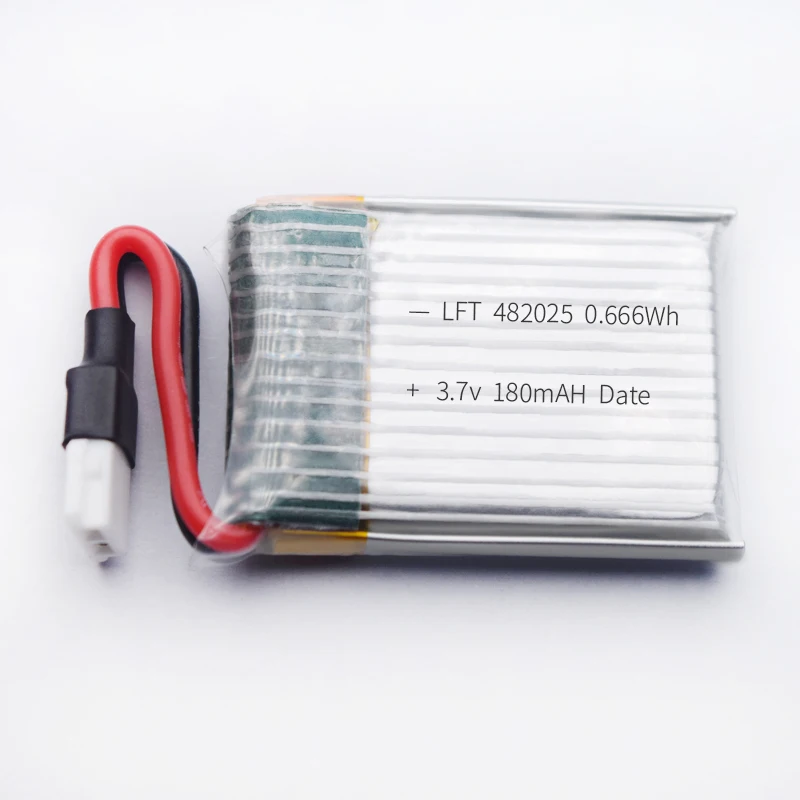 Custom Size Ultra Slim Rechargeable lithium li-polymer battery 3.7V 180Ah 482025 602025 702025 802025 For Helicopter drone