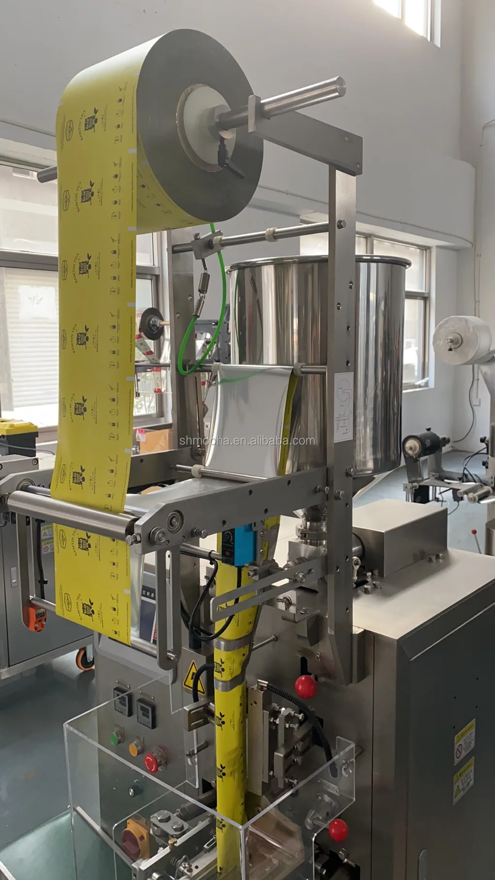 Automatic Chili Sauce Tomato Paste Packing Machine Small Pouch Honey Condensed Milk Packing Machine With Stirring Function