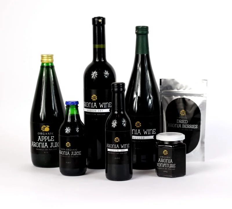 Красное милое вино Aronia
