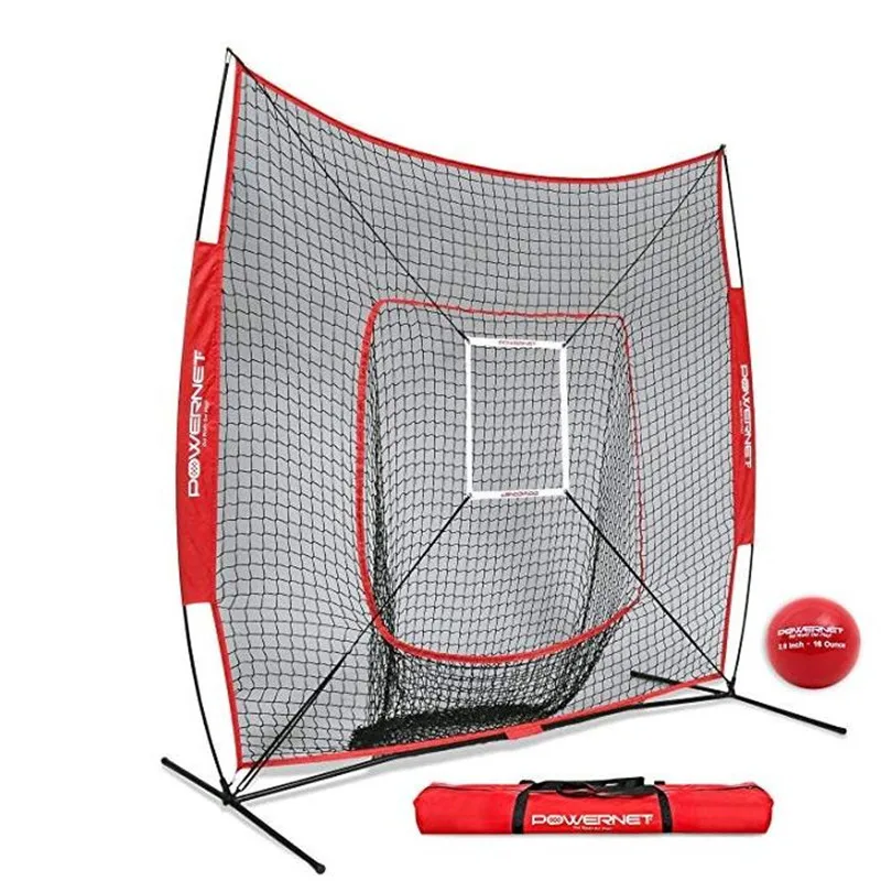 High quality softball big hole portable baseball net batting cage