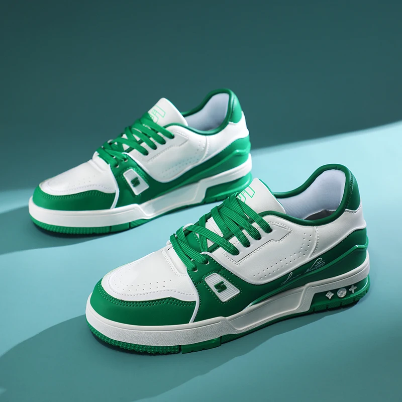 Sneakers,Wholesale Top High Quality Rep Green Chunky Loui Fashion Original Luxury Designer Trainers Custom Walking Shoes For Men