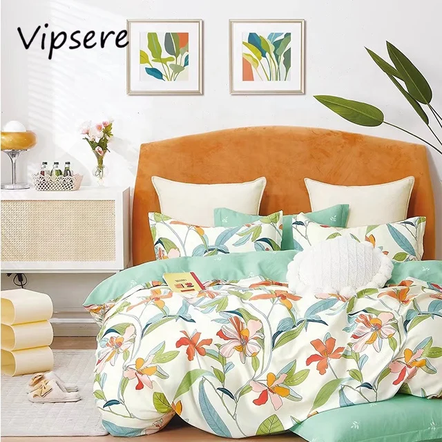 Wholesale Southeast Asian style comfortable 100% cotton reactive dyeing bedsheet fabric for hotel