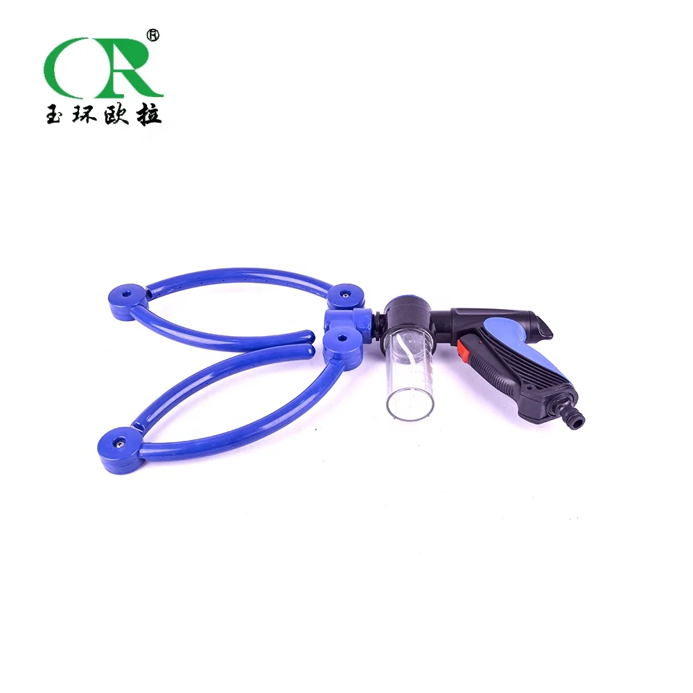 Factory supply of goods Pet washer 360 degree dog shower circle Bubble shower