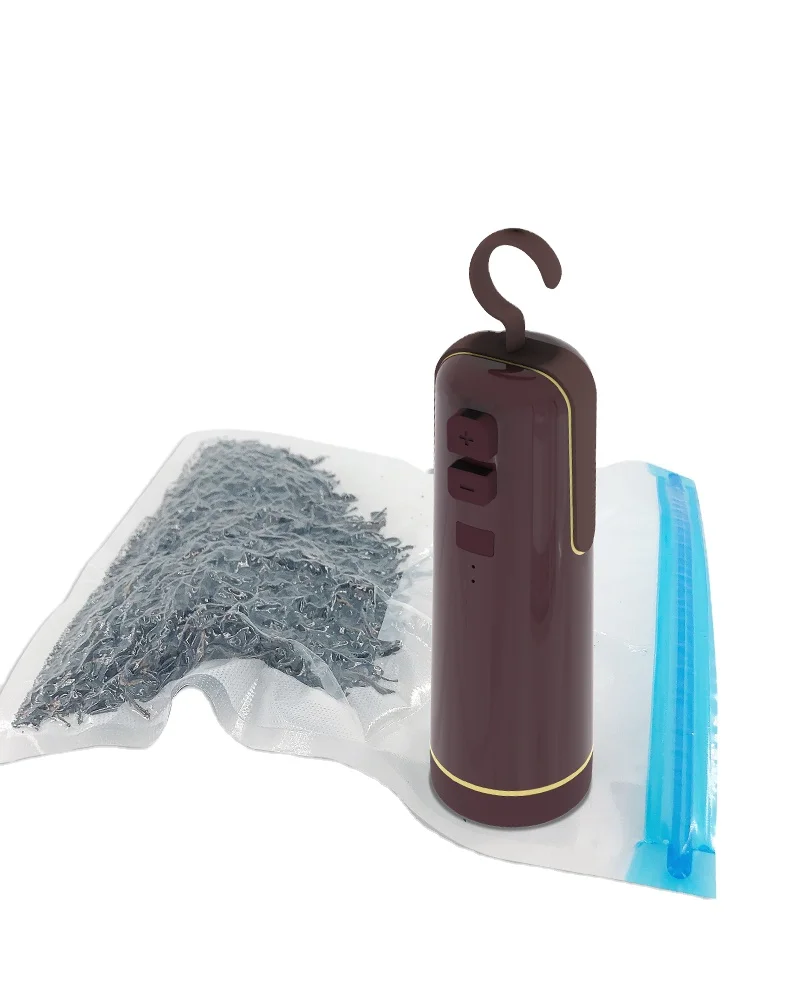 Кухонный аксессуар Универсальный компактный вакуумный герметизирующий ручной автоматический вакуумный упаковщик пищевых продуктов для дома