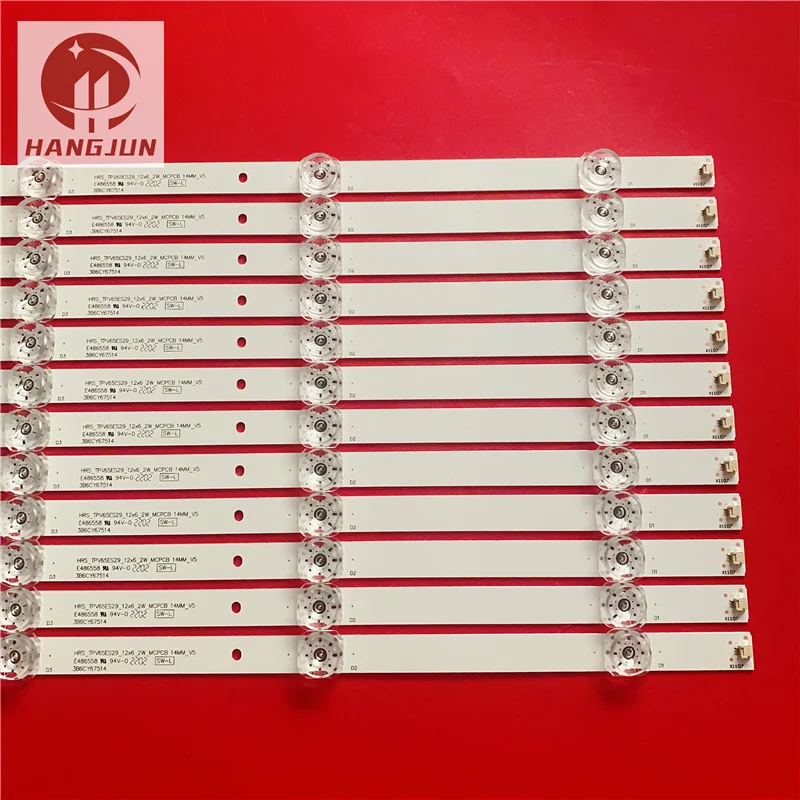 Светодиодный HRS-TPV65ES29-12X6-2W подсветки телевизора для Philips 65PUF7294/T3 65PUF7565/T3 12 шт./комплект
