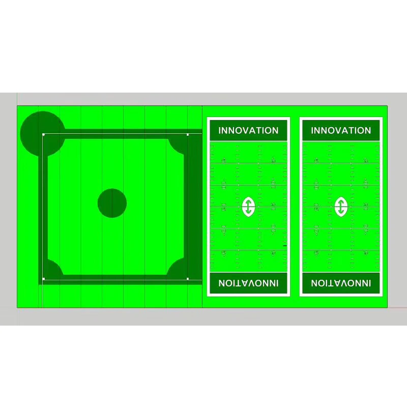 Green Synthetic Grass Turf Yard Football Tennis Basketball Rugby Cricket Hockey Artificial Grass  for Rugby Fields