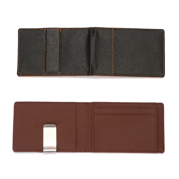 lanyard  Leather PU Wallet Phone Custom Rfid Id Card Holder Wallet For Men Slim Holder