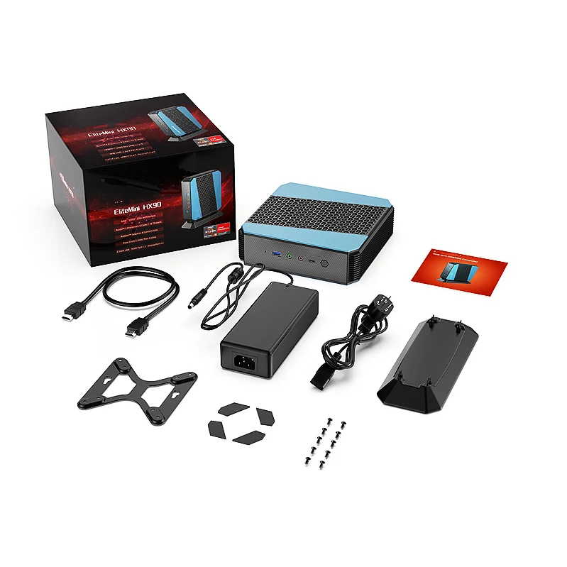 JOEGE HX90 AMD 9 5900HX 8 Cores Gaming Mini PC Computer Desktop  gaming computer  mini gaming pc