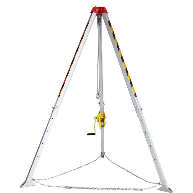 Portable High Strength Aluminum Alloy Earthquake Rescue Tripod