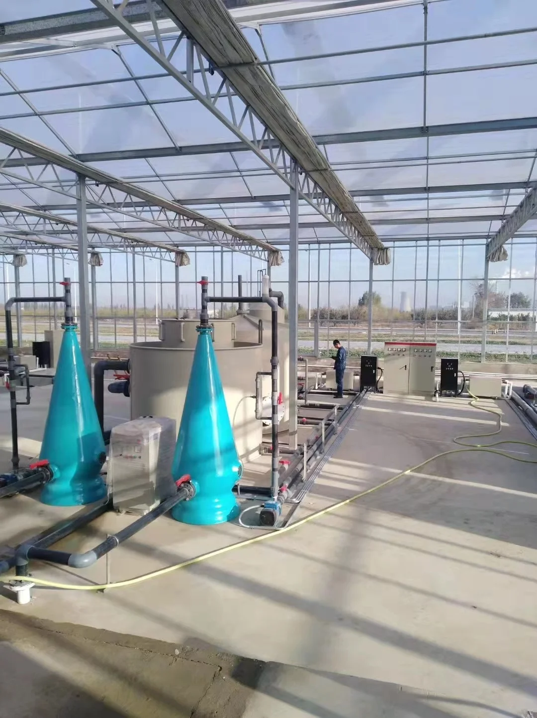 hot sale aquaculture  cone oxygen for fish farming/RAS
