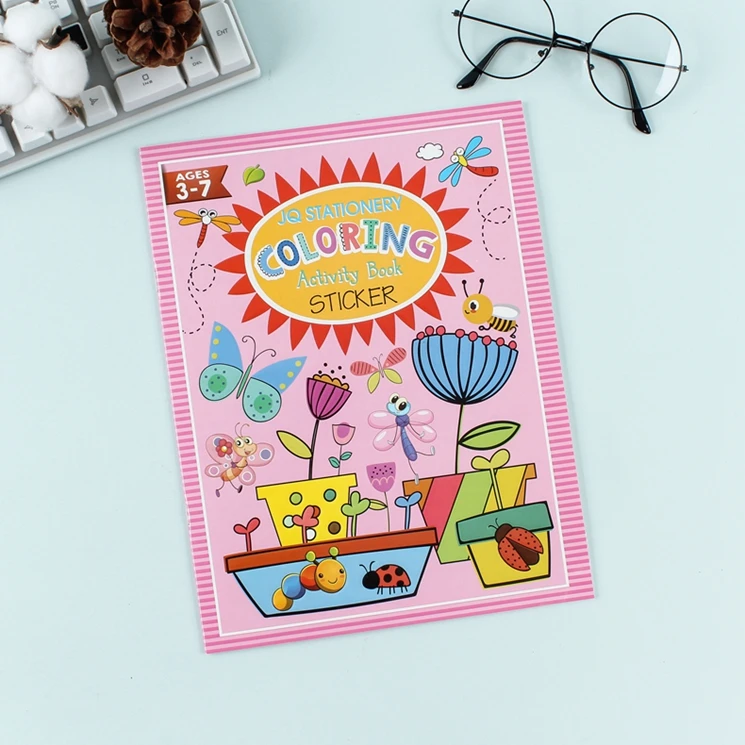 
Top Sale Guaranteed Quality Modern Decor Portable Magic Anime Drawing Sticker Book 