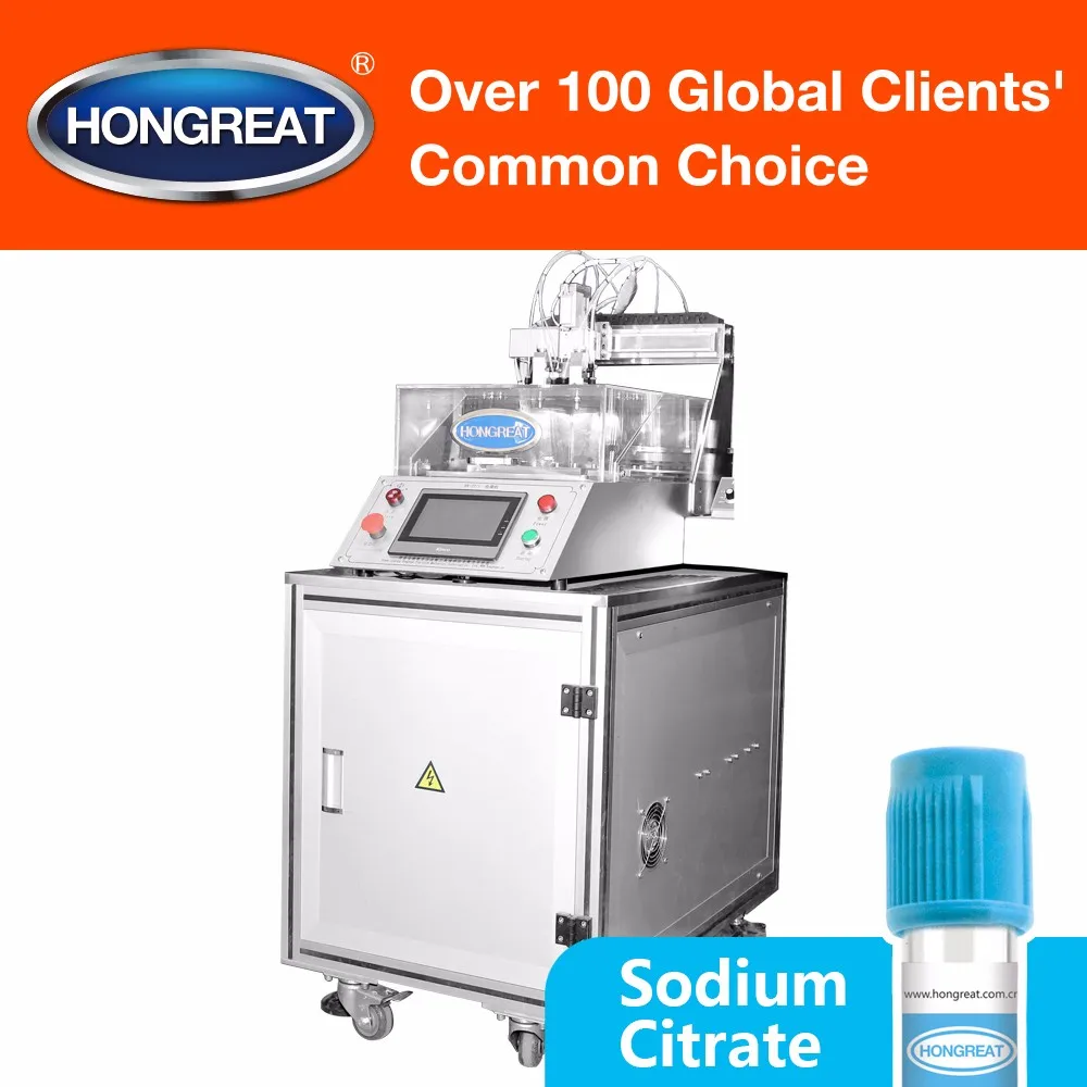 Sodium Citrate Dosing Machine for Vacutainer Blood Tube