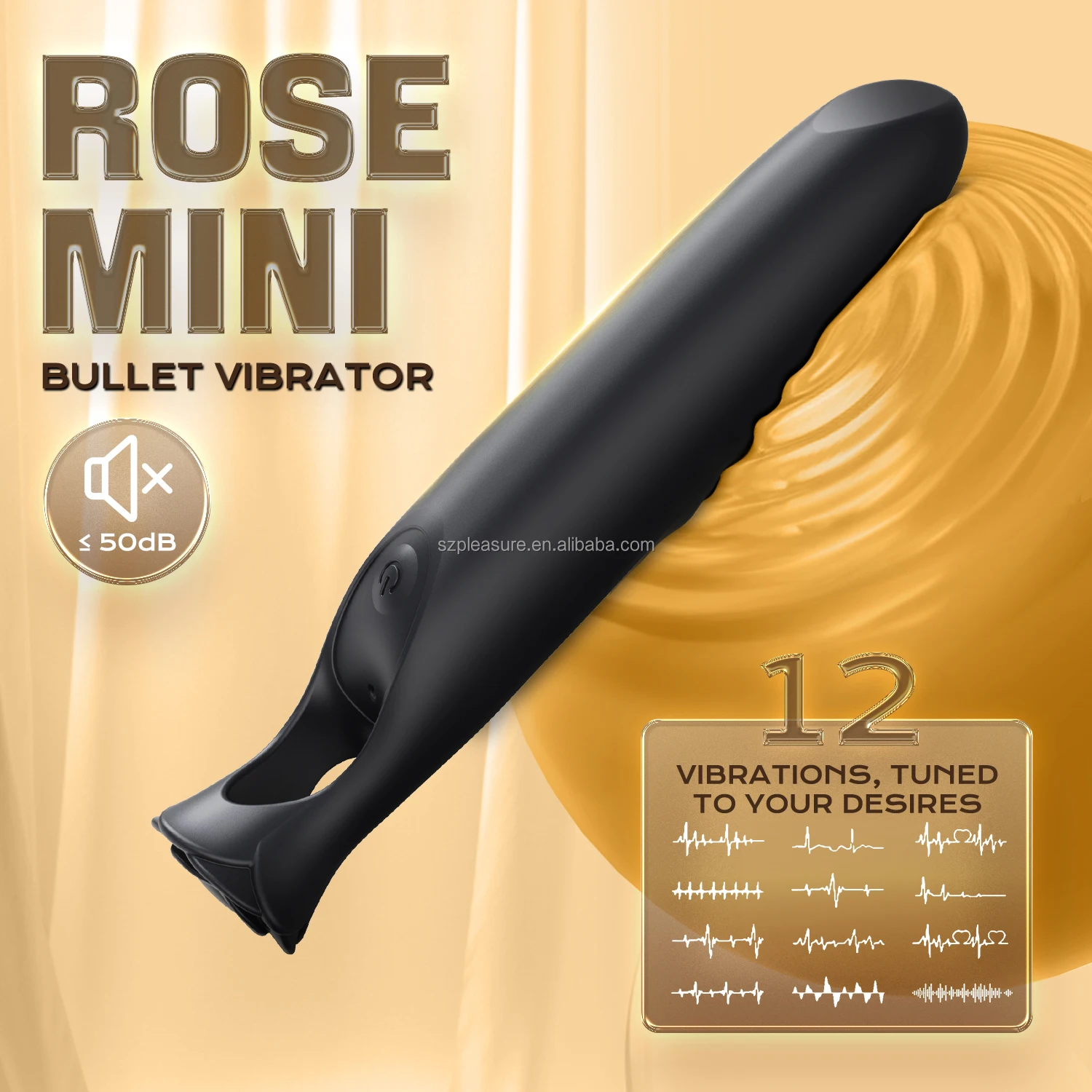 Wholesale Mini Powerful Rose Bullet Vibrator Stimulator Vaginal G Spot Erotic mini vibrator for women