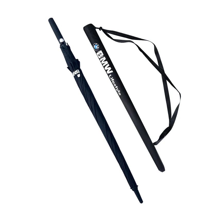 Hot Selling Durable custom logo comfortable handle golf umbrella man windproof 2-3 person big straight umbrella