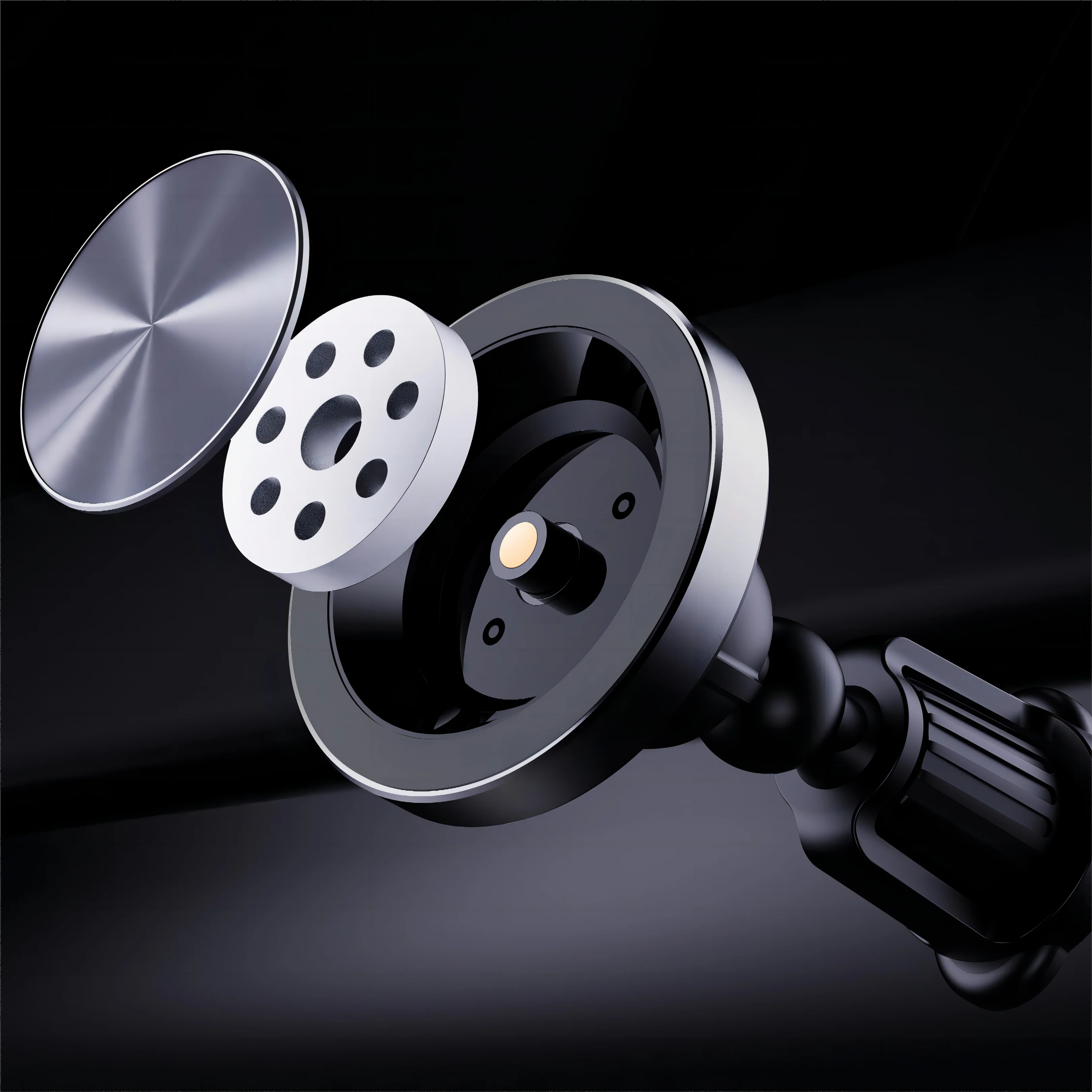 New Design 360 Magsafe Car Phone Holder Magnetic Phone Holder for iPhone and Android Phone