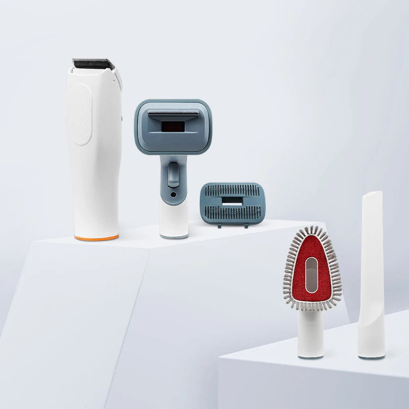 Pet Vacuum Cleaner Electric Cleaning Dog And Cat Hair Fur Grooming Brush Kit