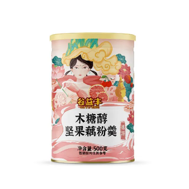 Natural health food factory wholesale customized nutritional breakfast nut lotus root soup powder