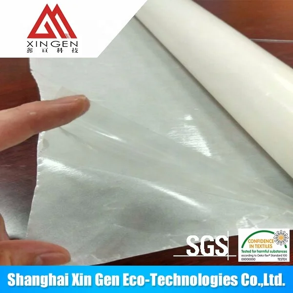 Water proof Hotmelt Adhesive TPU film for rain coat home textile