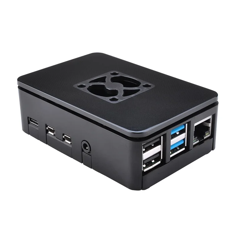 Лидер продаж корпус для Raspberry Pi 4 Model B из АБС-пластика корпуса raspberry