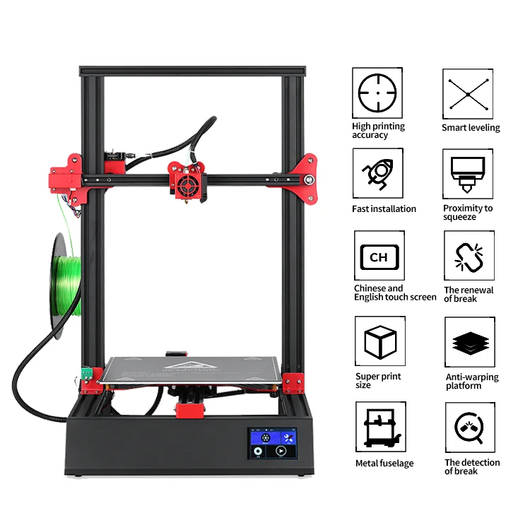 3D-принтер интеллектуальная печать большой размер технология Carbon Max Windows строительный слой HIPS