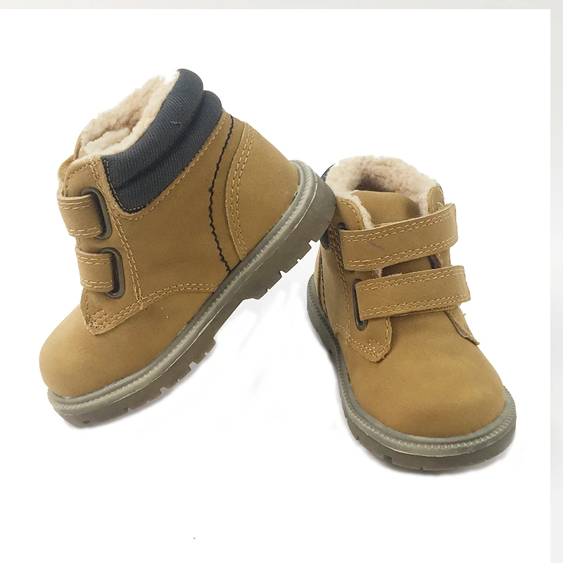 New Design China Fashionable Rubber Winter Pu Leather Kids  Original Boots for 9  12  Years Old Boys