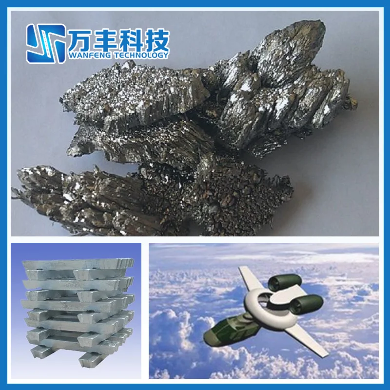 Dendritic Scandium metal pieces made in Jiangxi China